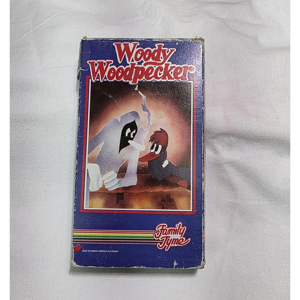 Vintage Woody Woodpecker Party‎ Panic VHS 1988 Family Tyme Cartoon Compilation